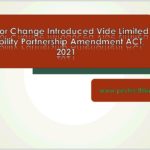 Limited Liability Partnership Act 2021