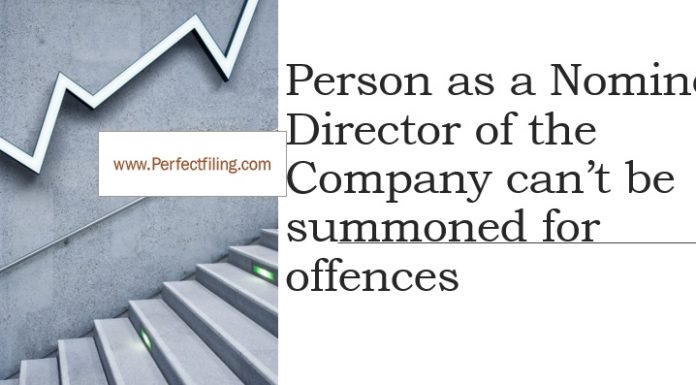 person as a nominee director