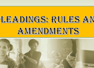 Pleadings Rules and Amendments Pleading: rules and Amendments