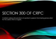 The Code Of Criminal Procedure, 1973 in which Section 300 Contains adequate provisions to protect a person from being prosecuted for the same offence again.