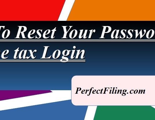 How to reset your password Income Tax Login