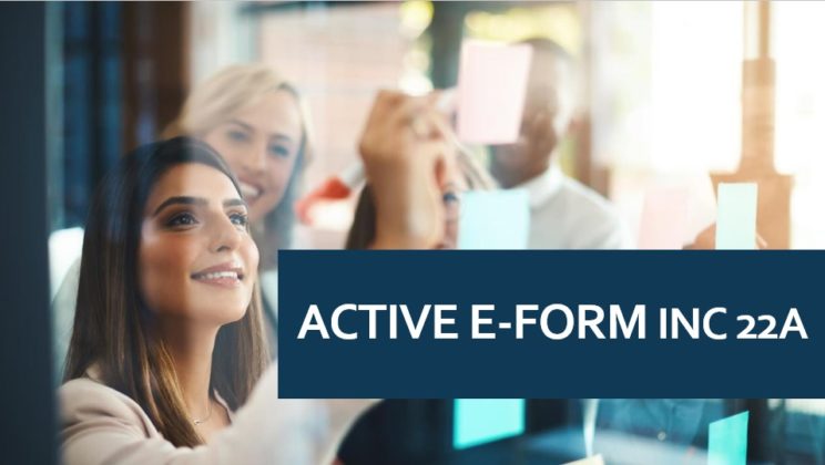 Filing Active ACTIVE e-form INC 22A and Procedure | Perfect Filing
