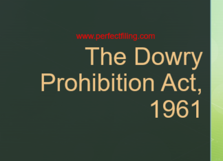The Dowry Prohibition Act, 1961